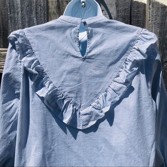 Express Striped Top Size Medium - Picture 8 of 10